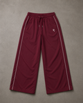 Wide-Leg Track Pants